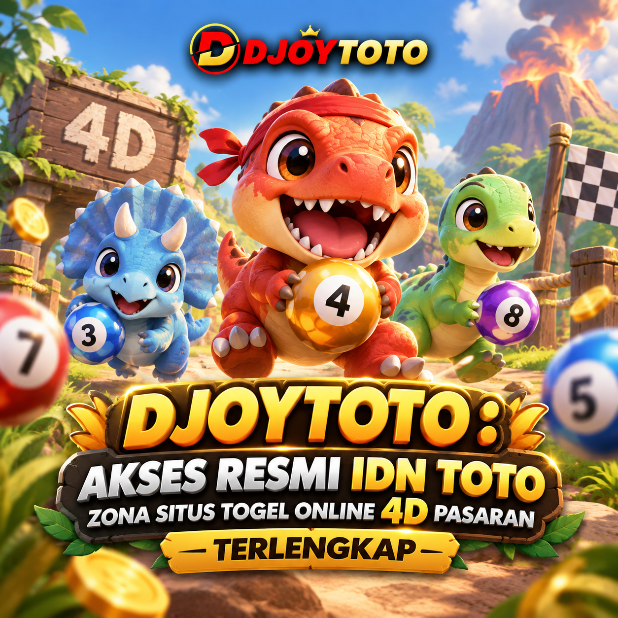 DJOYTOTO : Akses Resmi IDN Toto Zona Situs Togel Online 4D Pasaran Terlengkap